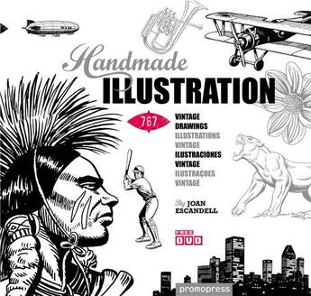 Couverture du livre « Handmade illustration » de Joan Escandell aux éditions Promopress