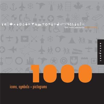 Couverture du livre « 1000 icons symbols and pictograms » de Blackcoffee aux éditions Rockport