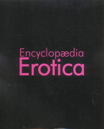 Couverture du livre « L'Encyclopaedia Erotica » de Hans-Jurgen Dopp aux éditions Parkstone International