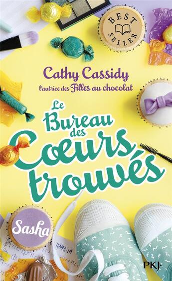 Couverture du livre « Le bureau des coeurs trouvés Tome 3 : Sasha melody » de Cathy Cassidy aux éditions Pocket Jeunesse