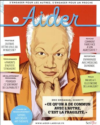 Couverture du livre « Aider - la revue numero 2 » de  aux éditions Scrineo