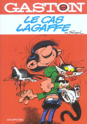 Couverture du livre « Gaston Tome 9 : le cas Lagaffe » de Jidehem et Andre Franquin aux éditions Dupuis