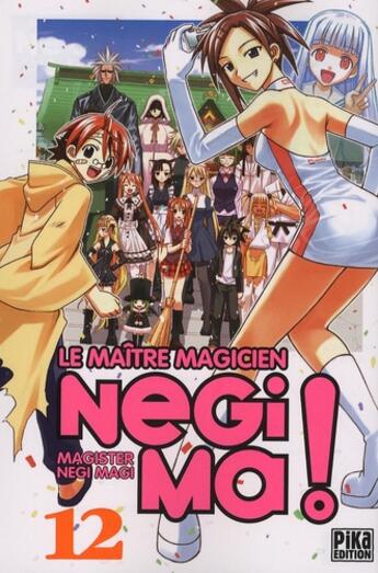 Couverture du livre « Negima Tome 12 » de Akamatsu-K aux éditions Pika