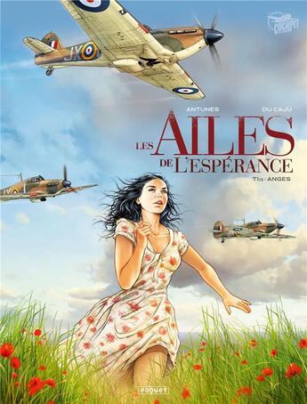 Couverture du livre « Les ailes de l'espérance Tome 1 : anges » de Wander Antunes et Thomas Du Caju aux éditions Paquet