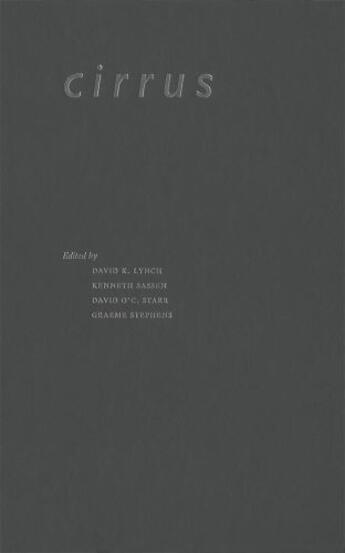 Couverture du livre « Cirrus » de David K Lynch aux éditions Oxford University Press Usa