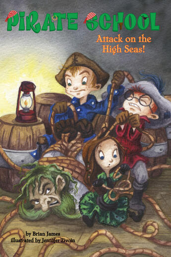 Couverture du livre « Attack on the High Seas! #3 » de Brian James aux éditions Penguin Group Us