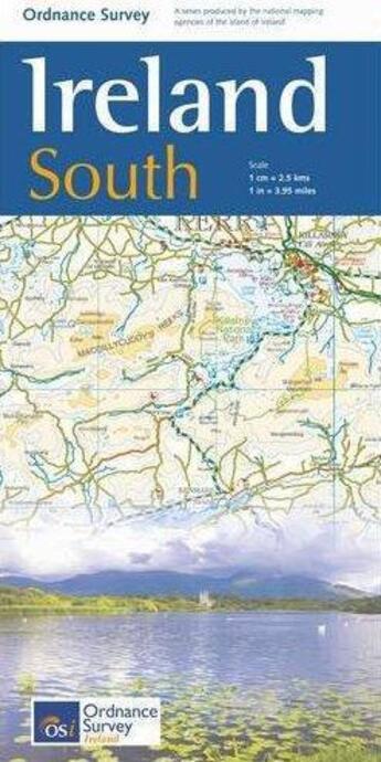 Couverture du livre « **ireland south » de  aux éditions Ordnance Survey