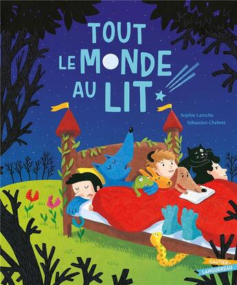 Couverture du livre « Tout le monde au lit » de Sebastien Chebret et Sophie Laroche aux éditions Gautier Languereau