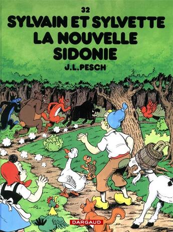 Couverture du livre « Sylvain et Sylvette Tome 32 : la nouvelle Sidonie » de Jean-Louis Pesch aux éditions Dargaud