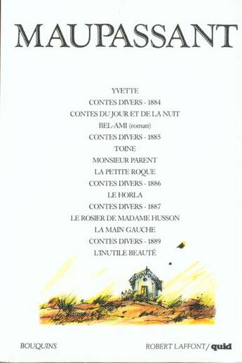 Couverture du livre « Contes et nouvelles - maupassant - roman - tome 2 - vol02 » de Guy de Maupassant aux éditions Bouquins