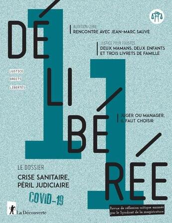 Couverture du livre « Deliberee - numero 11 » de Revue Délibérée aux éditions La Decouverte