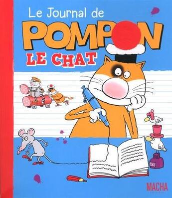 Couverture du livre « Le journal de Pompon le chat » de Nikolay Vorontsov aux éditions Macha Publishing