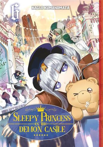 Couverture du livre « Sleepy princess in the demon castle Tome 6 » de Kumanomata Kagiji aux éditions Meian