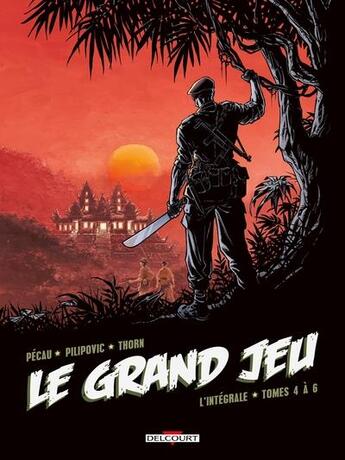 Couverture du livre « Le grand jeu : Intégrale vol.2 : t.4 à t.6 » de Jean-Pierre Pecau et Leo Pilipovic et Thorn aux éditions Delcourt