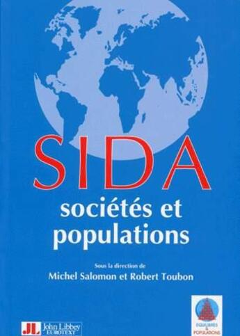 Couverture du livre « Sida ; sociétés et populations » de Salomon aux éditions John Libbey