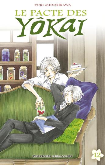 Couverture du livre « Le pacte des Yôkai Tome 12 » de Yuki Midorikawa aux éditions Delcourt