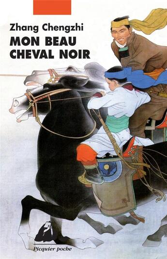 Couverture du livre « Mon beau cheval noir (édition 2010) » de Chengzhi Zhang aux éditions Picquier