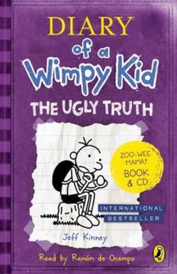 Couverture du livre « Diary Of A Wimpy Kid: The Ugly Truth Book & Cd » de Jeff Kinney aux éditions Children Pbs