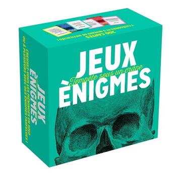 Couverture du livre « Boite jeux enigmes - 200 enigmes a decortiquer » de Nicolas Bonnefoy aux éditions Hachette Pratique