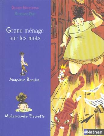 Couverture du livre « Grand Menage Sur Les Mots » de Gerard Grevernand aux éditions Nathan