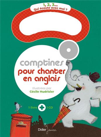 Couverture du livre « Comptines pour chanter en anglais (avec poignee) » de Cecile Hudrisier aux éditions Didier Jeunesse