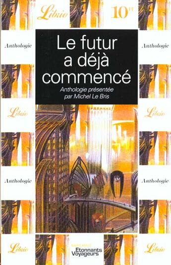 Couverture du livre « Futur a deja commence (le) - festival etonnants voyageurs » de  aux éditions J'ai Lu