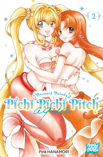 Couverture du livre « Pichi pichi pitch : Aqua Tome 2 » de Pink Hanamori aux éditions Nobi Nobi