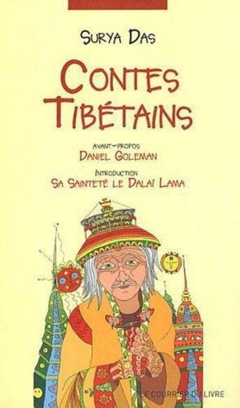 Couverture du livre « Contes tibetains » de Das/Goleman aux éditions Courrier Du Livre