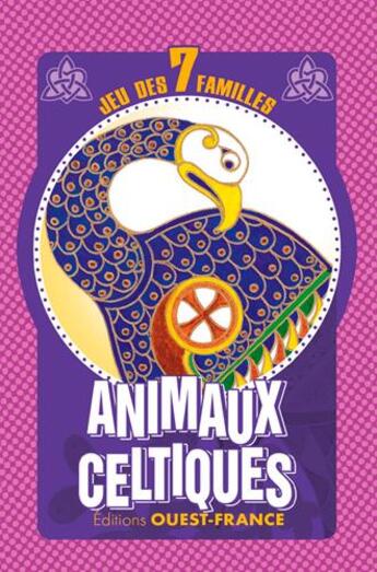 Couverture du livre « Jeu des 7 familles : animaux celtiques » de David Balade aux éditions Ouest France