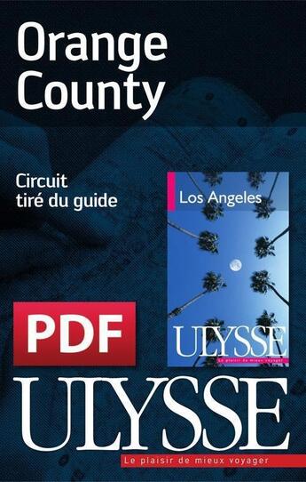 Couverture du livre « Orange County » de  aux éditions Ulysse