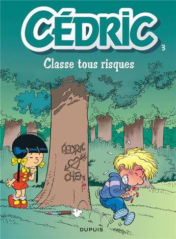 Couverture du livre « Cédric Tome 3 : classe tous risques » de Laudec et Raoul Cauvin aux éditions Dupuis