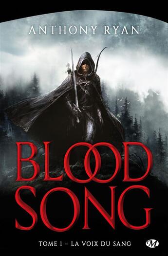 Couverture du livre « Blood song Tome 1 : la voix du sang » de Anthony Ryan aux éditions Bragelonne