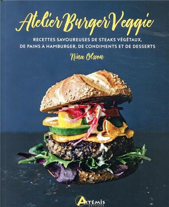 Couverture du livre « L'atelier burger veggie » de Vattaire Marie aux éditions Artemis