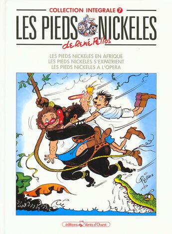 Couverture du livre « Les pieds nickelés ; intégrale t.7 » de Rene Pellos aux éditions Vents D'ouest