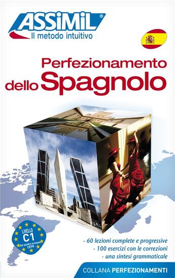 Couverture du livre « Perfezionamento dello spagnolo ; C1 » de  aux éditions Assimil