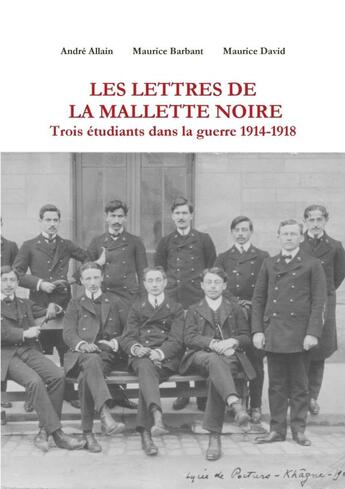 Couverture du livre « LES LETTRES DE LA MALLETTE NOIRE » de André Allain et Maurice Barbant et Maurice David aux éditions Lulu