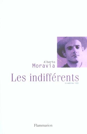 Couverture du livre « Les indifferents » de Alberto Moravia aux éditions Flammarion