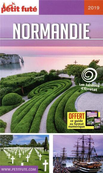 Couverture du livre « GUIDE PETIT FUTE ; REGION ; Normandie (édition 2019) » de  aux éditions Le Petit Fute