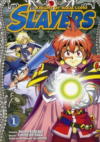 Couverture du livre « Slayers knight of aqua lord t.1 » de Hajime Kanzaka aux éditions Ki-oon