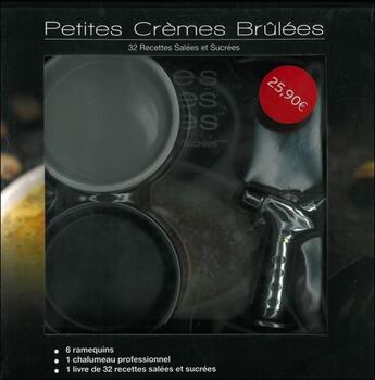 Couverture du livre « Crèmes brulées et gratins 2012 ; coffret » de  aux éditions I2c