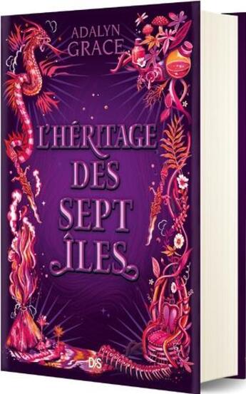 Couverture du livre « L'héritage des sept îles » de Adalyn Grace aux éditions De Saxus