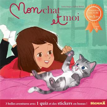 Couverture du livre « Mon chat et moi Tome 8 » de Lenia Major et Celine Bielak aux éditions Hemma