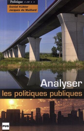 Couverture du livre « Analyser les politiques publiques » de Maillard Kubler aux éditions Pu De Grenoble