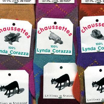 Couverture du livre « Chaussettes » de Corazza Lynda aux éditions Rouergue