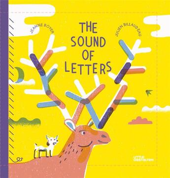 Couverture du livre « The sound of letters » de Jeanne Boyer et Julien Billaudeau aux éditions Dgv