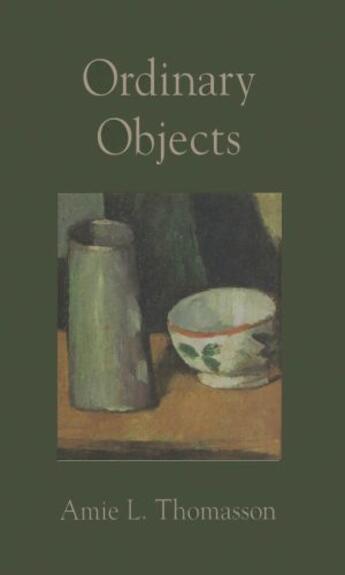 Couverture du livre « Ordinary objects » de Thomasson Amie aux éditions Editions Racine