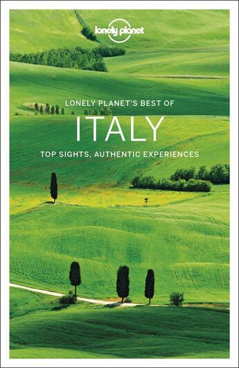 Couverture du livre « Best of ; Italy (3e édition) » de Collectif Lonely Planet aux éditions Lonely Planet France