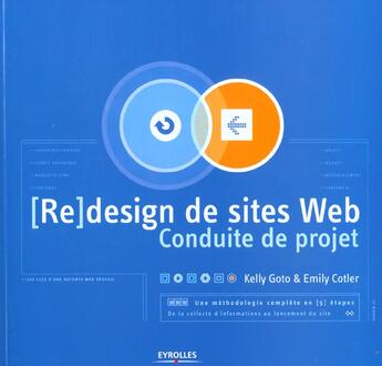 Couverture du livre « (Re)Design De Sites Web ; Conduite De Projet » de K Goto et E Cotler aux éditions Eyrolles