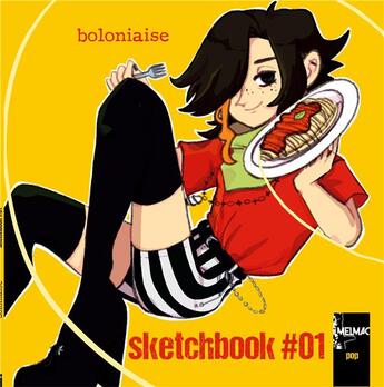 Couverture du livre « Sketchbook #01 » de Boloniaise Bolo aux éditions Books On Demand