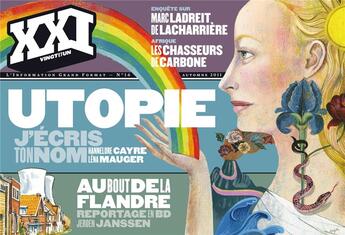 Couverture du livre « REVUE XXI n.16 : utopie, j'écris ton nom » de Revue Xxi aux éditions Xxi